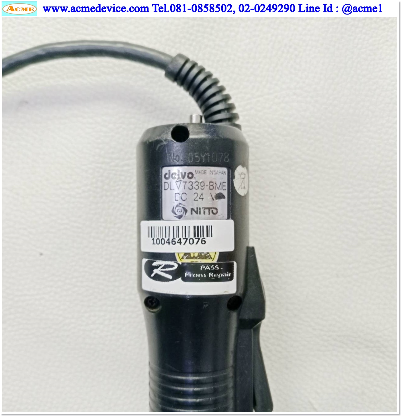 Auto Screw Driver Nitto รุ่น DLC1213A-HEB + DLV7339-BME, DC24V