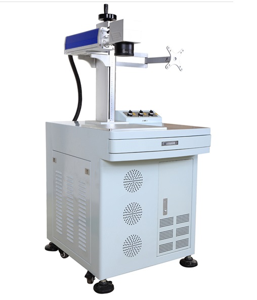 ไฟเบอร์ออฟติกส์เลเซอร์ มาคกิ้งและแกะสลัก S005 50W 300x300mm