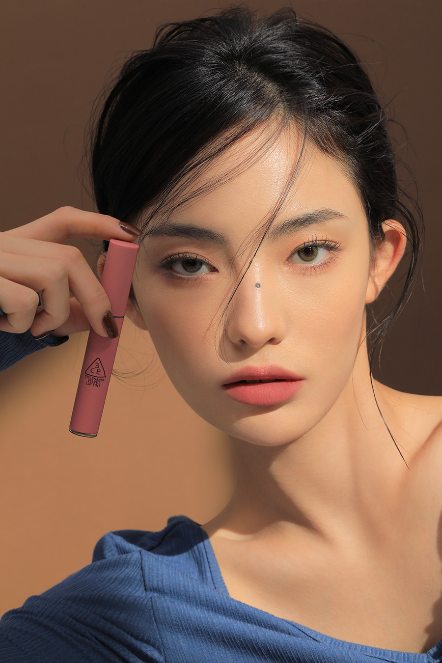 ลิปเนื้อเวลเวตแมท 3CE Velvet Lip Tint สี Cashmere Nude