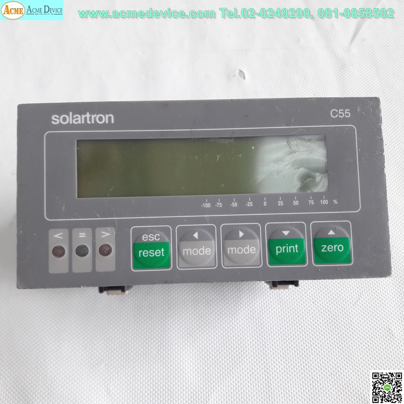 Meter Display High Precision Sensor SOLARTRON รุ่น C55, 060-3587-03, L5534300, L5253000