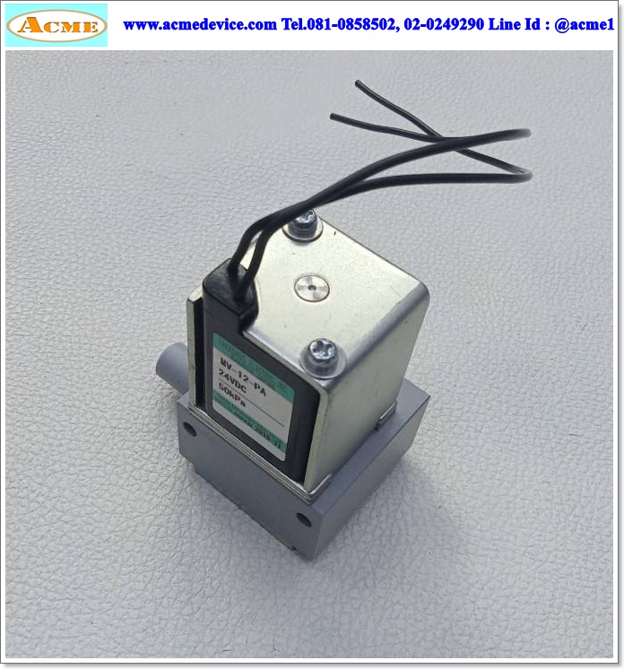 Solenoid Valve Takasago รุ่น MV-12-PA, NO, 24Vdc