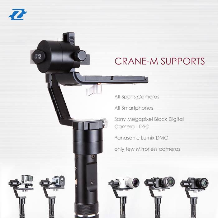 Zhiyun Crane-M 3-axis Stabilizer Handheld Gimbal