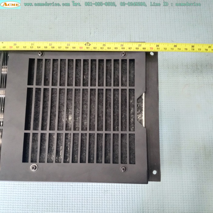 พัดลมระบายความร้อน รุ่น ENH-130L (R)-200-FK + Royal Fan UT675D-TP, 200Vac, 43/40W, ขนาด 195 mm. x 710 mm. x 110 mm.( Cool Changer Heat Exchanger)