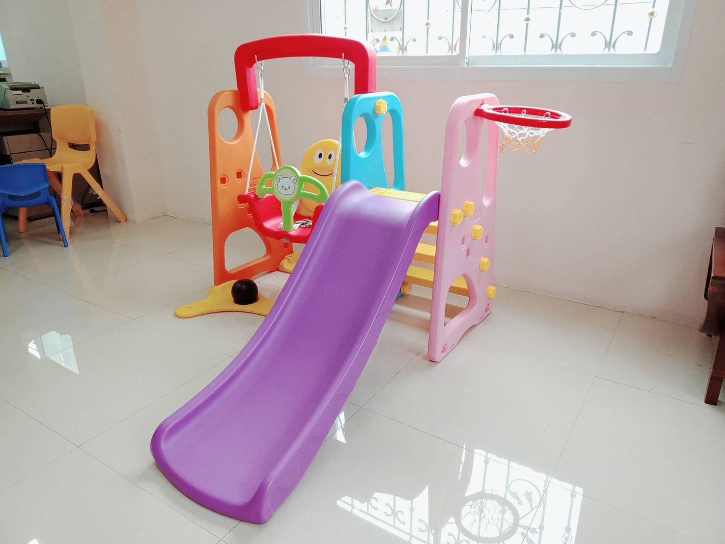 ชิงช้ากระดานลื่น ที่นั่งเป็ดน้อย