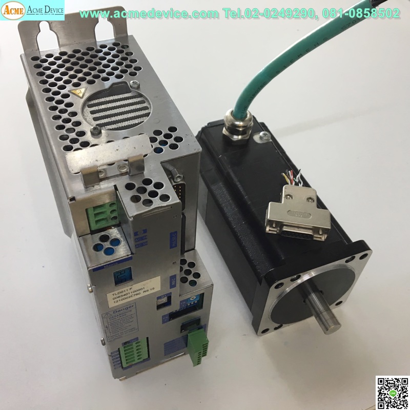 Stepping Driver Set BERGER LAHR type TLD011F & Motor SIEMENS, 1FL3043-0AC31-0BG0, 6Nm., 270w, 3 Phase