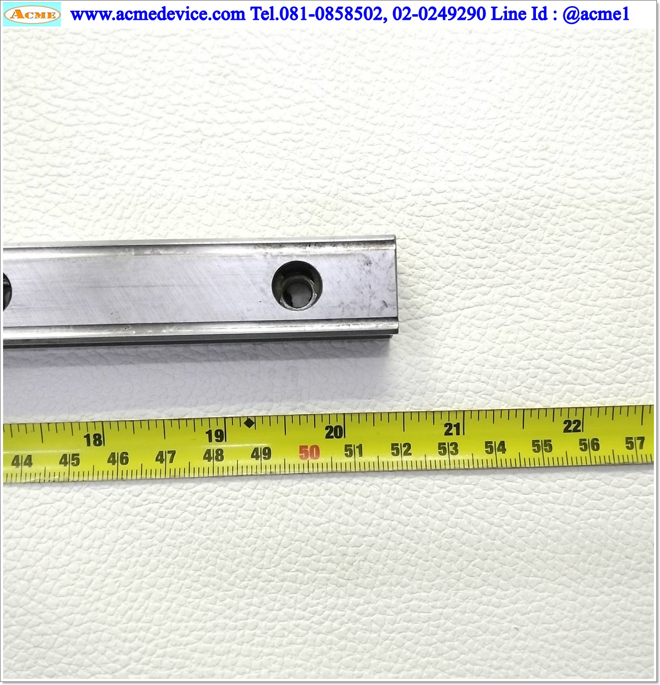Linear Block and Rail THK รุ่น SSR20, รางสไลด์ขนาด 20 x 520 mm. ( 2 Block )