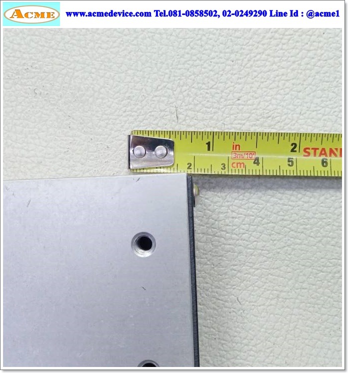 Linear Ball Slide Del-Tron รุ่น 203.778.2727, S3-4-001, 38 mm x 150 mm, Stroke 20 mm