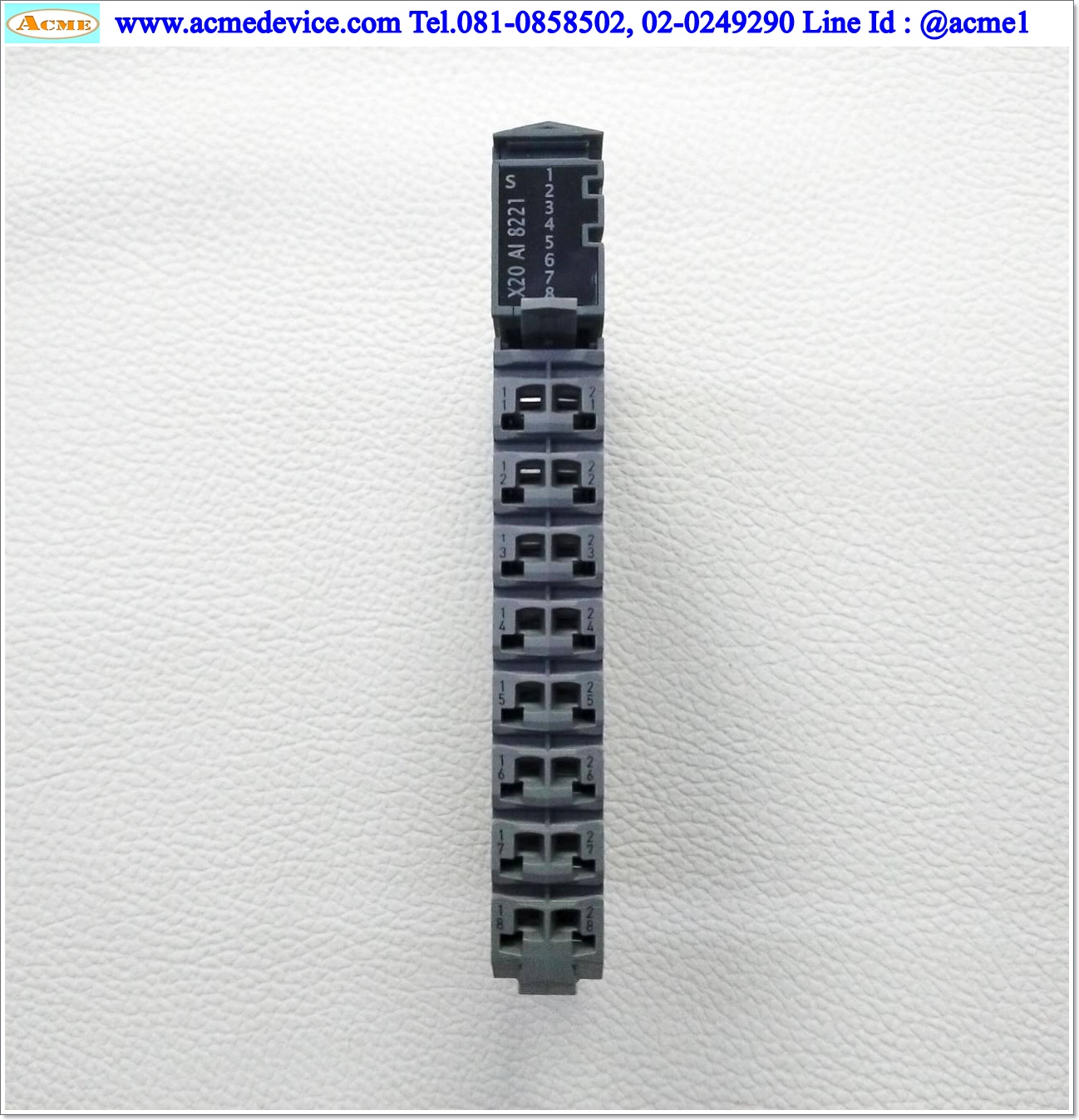 PLC B&R รุ่น X20AI8221, Analog Input Module