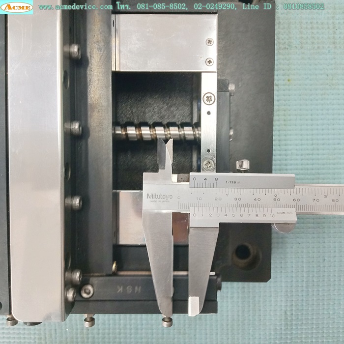 แกนสําเร็จรูป Ball Screw XY ??? รุ่น ???, ขนาด 280 mm x 430 mm, แกนโต 14 mm, Pit 8 mm, แกน X Stroke 105 mm, แกน Y Stroke 70 mm