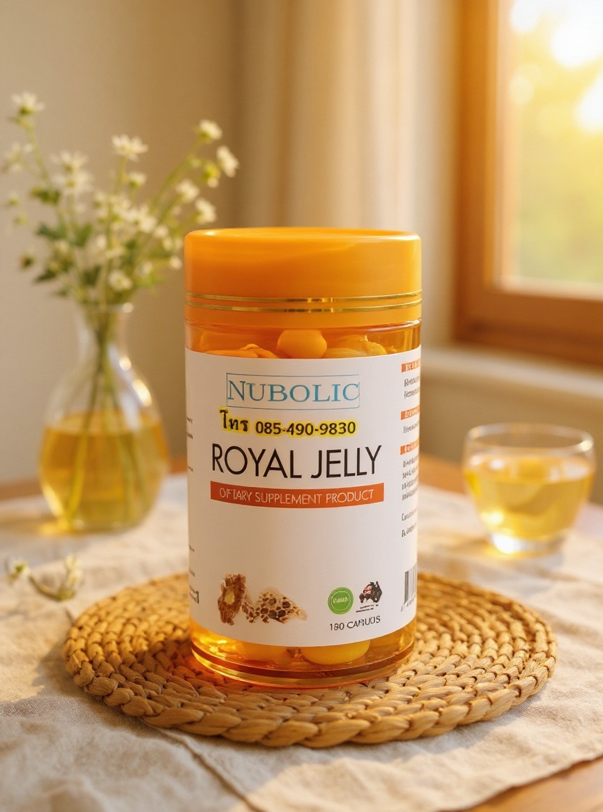 nubolic royal jelly 1500 mg นมผึ้งนูโบลิกแท้ ออสเตรเลีย