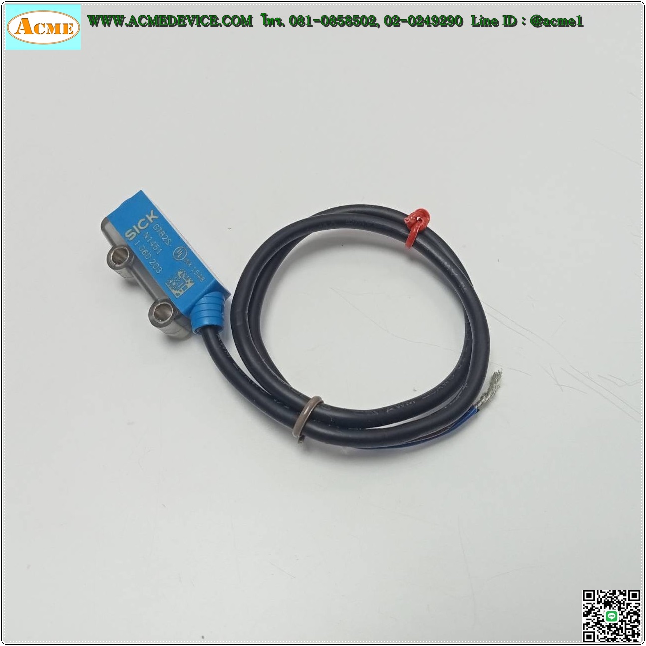 Photoelectric SICK รุ่น GTB2S-N1451, ระยะ 2-120mm, NPN, Light-ON, (รับส่งในตัว)