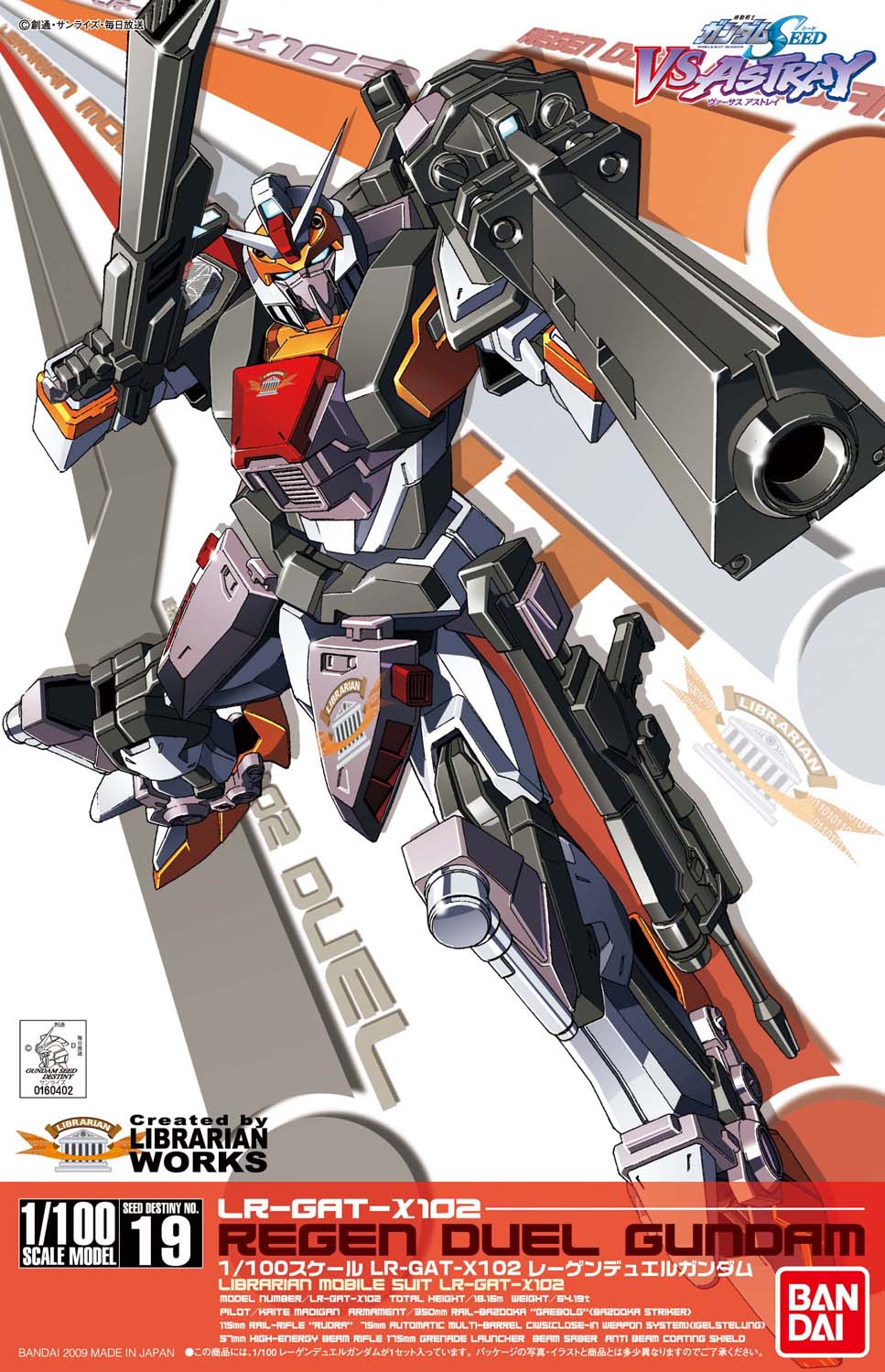 1/100 REGEN DUEL GUNDAM
