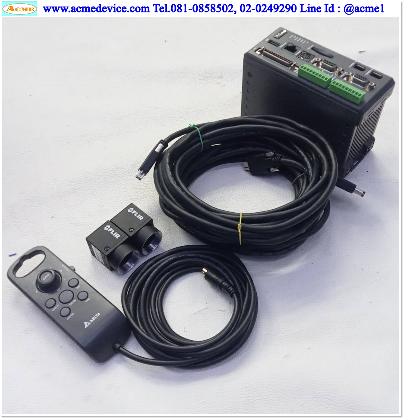 Delta Machine Vision รุ่น DMV1000-80GX & Camera FL2-08S2M-C & Cable DMV-CA45 & Keypad DMV1000-KEY