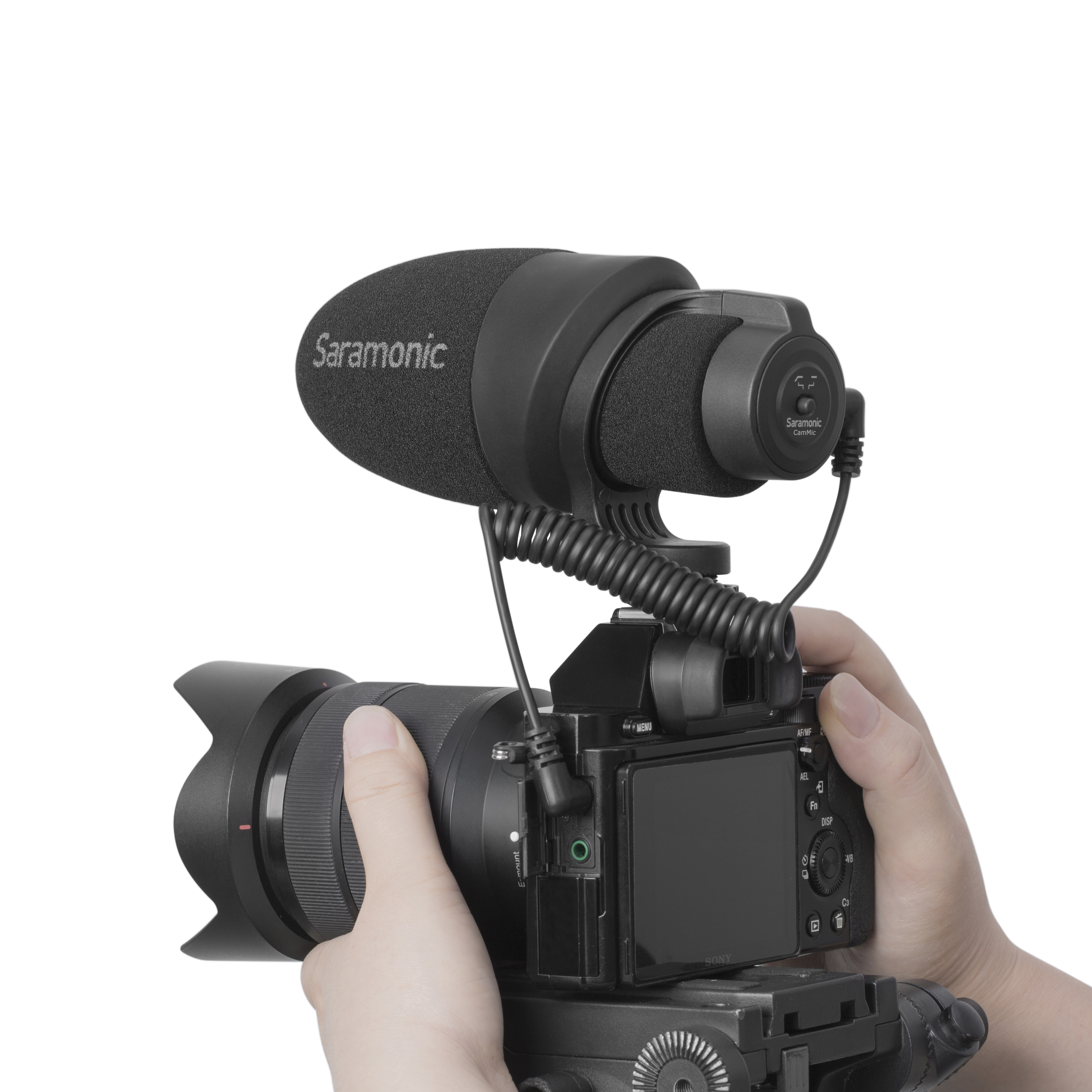 Saramonic CamMic Lightweight On-camera microphone (No battery required) รับประกันศูนย์ไทย 1 ปี