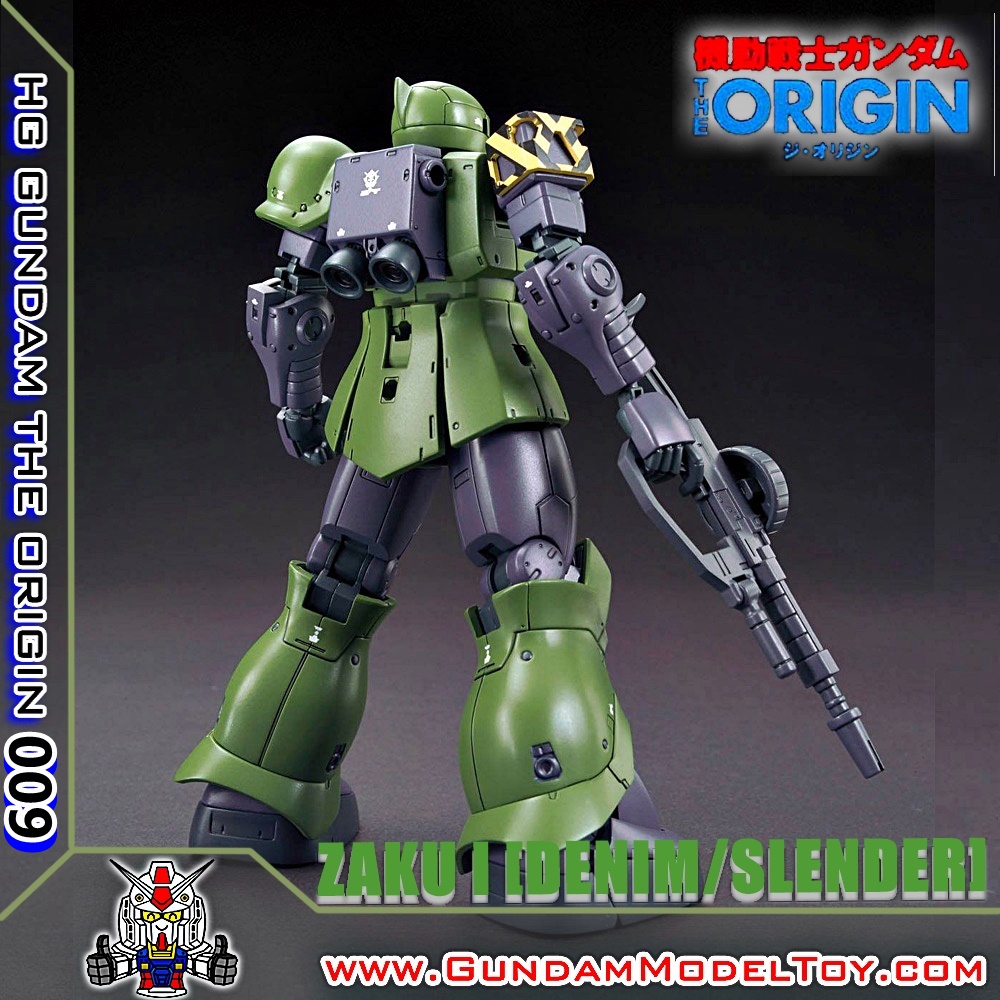HGORIGIN 1-144 ZAKU I [DENIM-SLENDER] ซาคุ I เดนิม-สเลนเดอร์