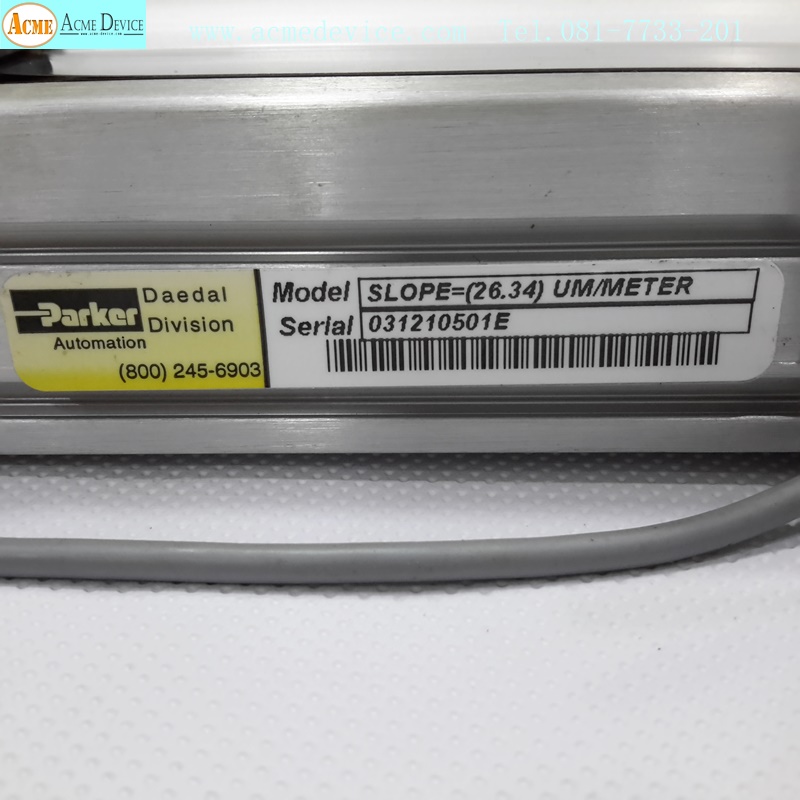 แกนสําเร็จรูป Ball Screw Parker รุ่น 802-5319A, ขนาด 95 mm x 420 mm, Stroke 160mm & Sensor RGH24, X30F00A & Smart motor SM2337D