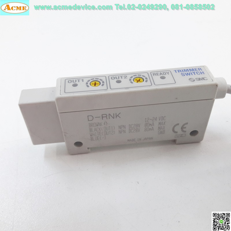 Reed Switch Amp SMC รุ่น D-RNK, 4Wire, NPN