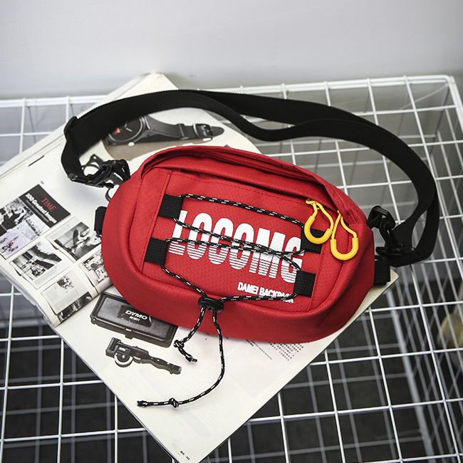 กระเป๋าคาดอก กระเป๋าคาดเอว LOCOMG damei | LOD003 red