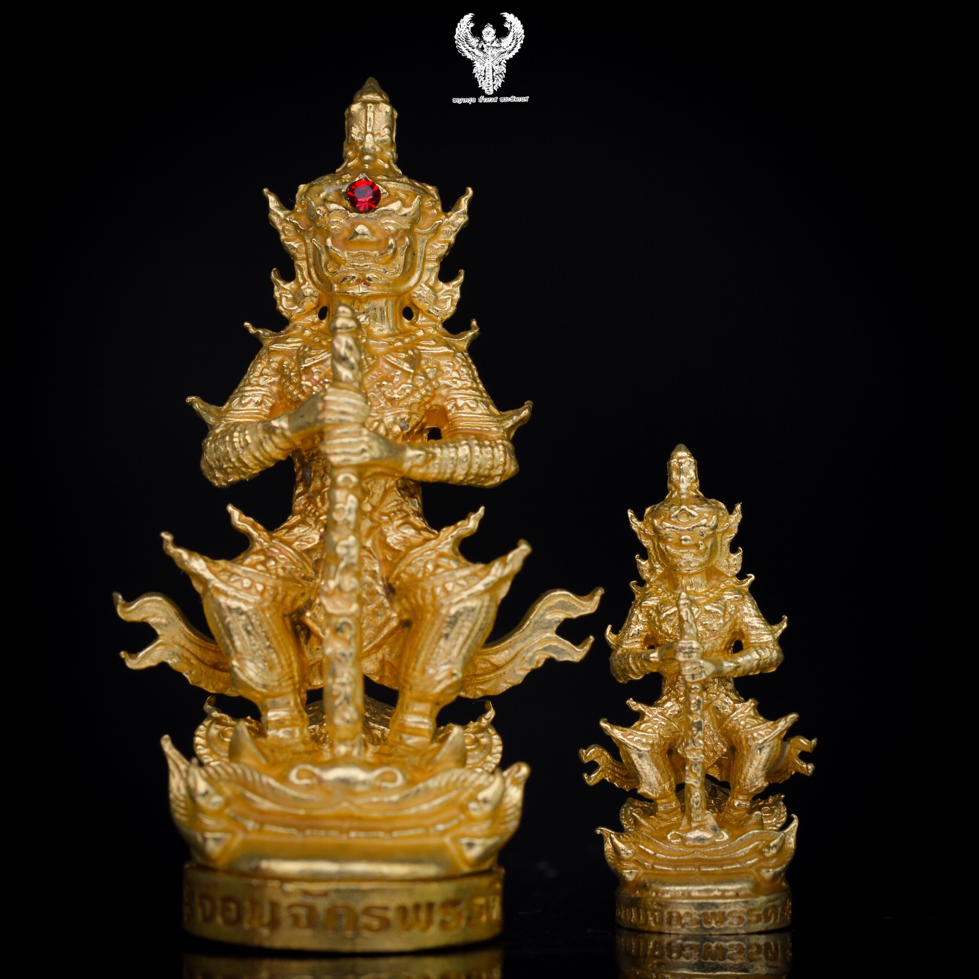 ท้าวเวสสุวรรณ รุ่น จอมจักรพรรดิ เนื้อปลอกลูกปืน พระอาจารย์ อาคม วัดทุ่งพระ สงขลา