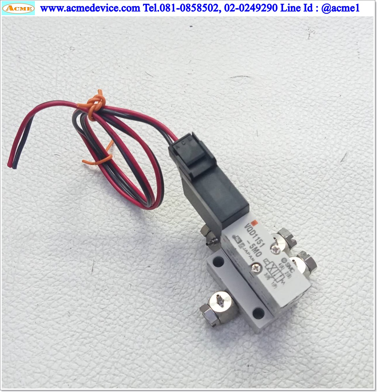 Solenoide Valve SMC รุ่น VQD1151-5M0