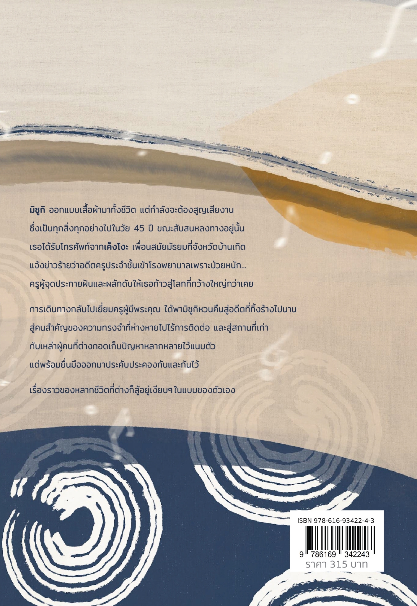 หนังสือเรื่อง ตัวโน้ตบนฝ่ามือ : ฟูจิโอกะ โยโกะ : สำนักพิมพ์ Sandwich Publishing