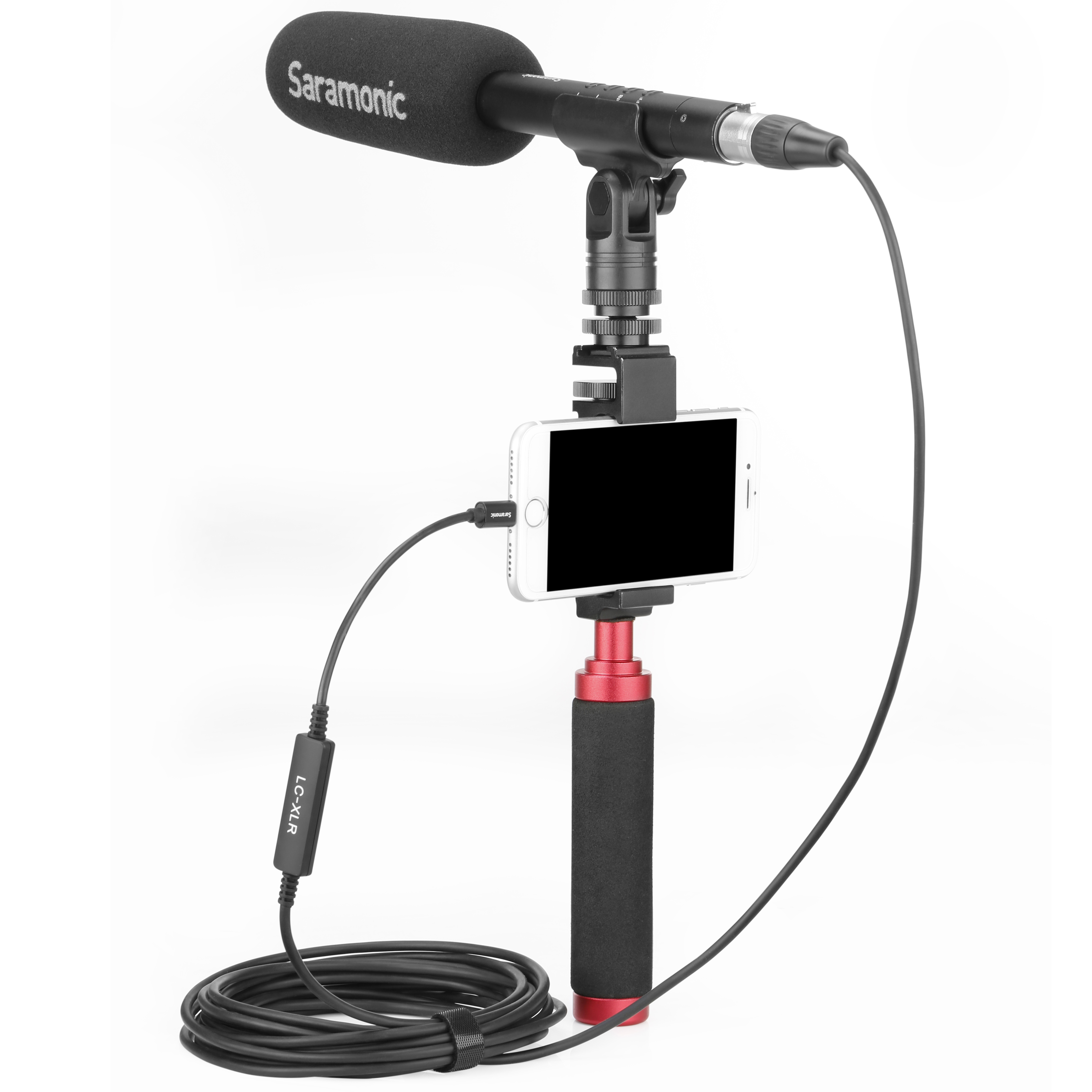 Saramonic LC-XLR 3 Pin XLR (Female) Microphone to Lightning Microphone Adapter for iPhone 7, iPhone 7plus, iPhone X, iPhone 8,iPad รับประกันศูนย์ไทย 1 ปี