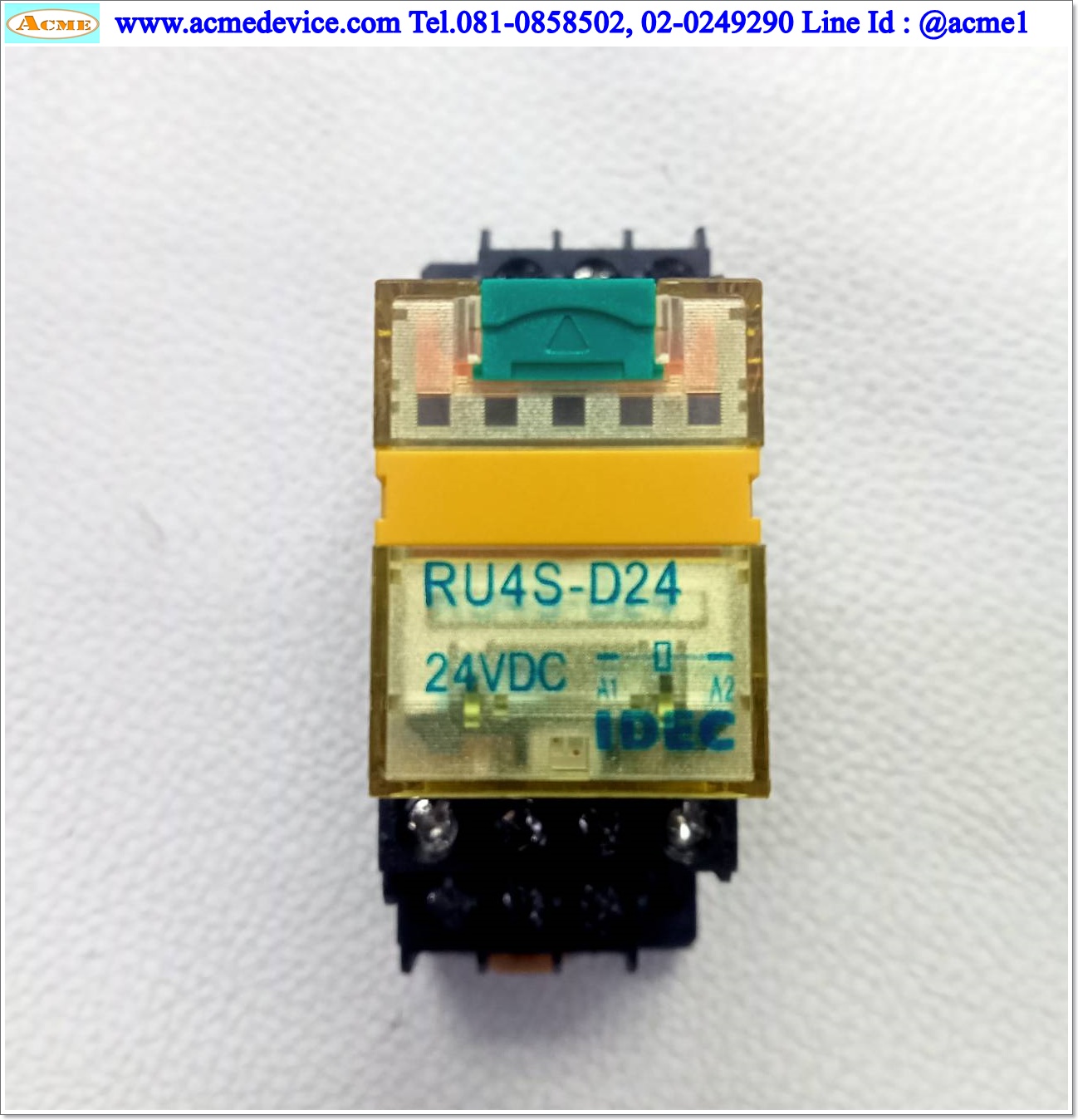 Relay Idec รุ่น RU4S-D24, Coil 24Vdc