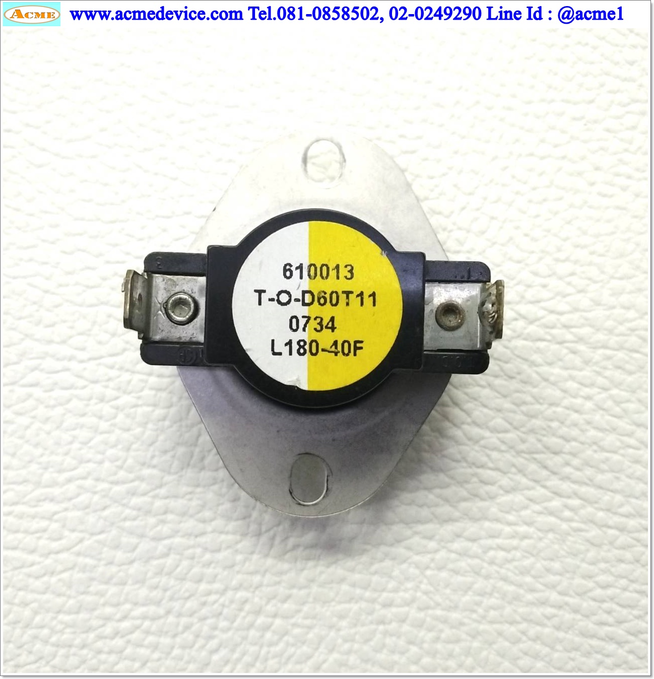 Temperature Switch รุ่น T-O-D60T11, L180-40F