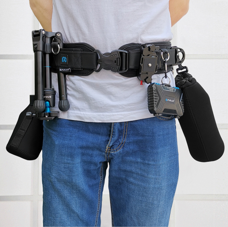 เข็มขัดช่างภาพ(แบบคาดเอว) PULUZ รุ่น PU234 สำหรับใส่อุปกรณ์ถ่ายภาพ ขาตั้งกล้อง กระเป๋าเลนส์**ของแท้**