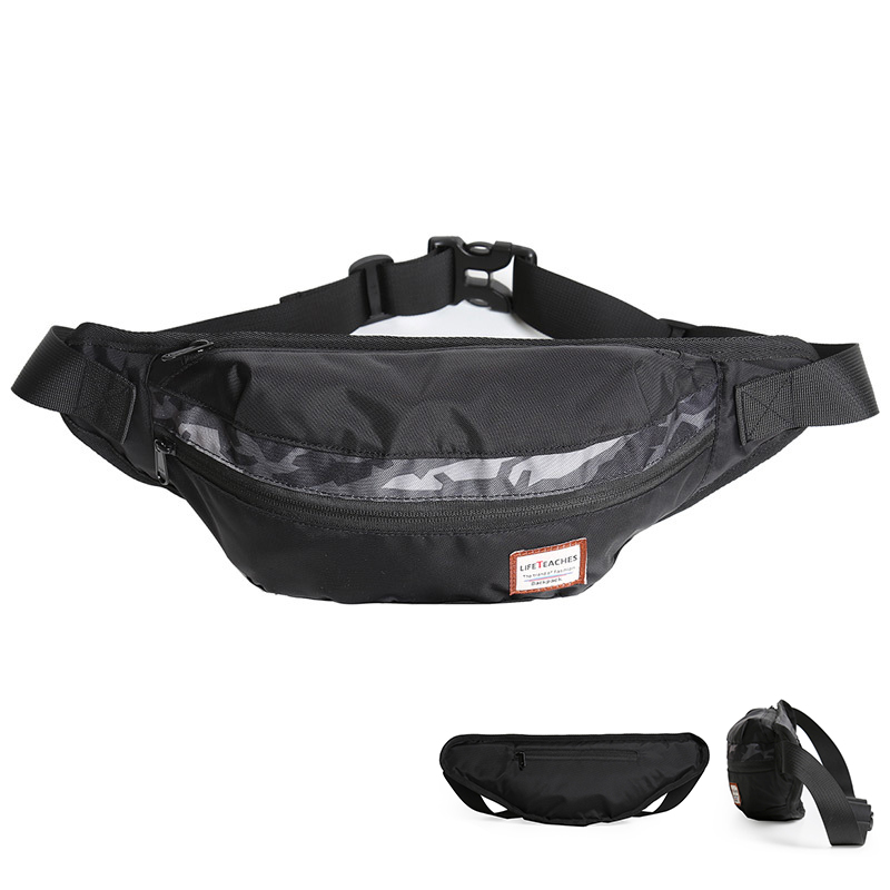 กระเป๋าคาดอก กระเป๋าคาดเอว lifeteach | LFT003 blck camo