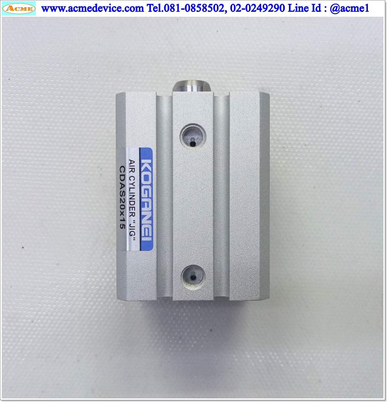 Air Cylinder KOGANEI รุ่น CDAS20x15, bore 20 mm., stroke 15 mm.