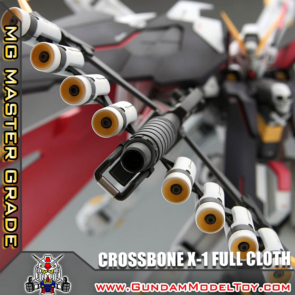 MG 1/100 CROSSBONE GUNDAM X-1 FULL CLOTH ครอสโบน กันดั้ม เอ็กซ์วัน ฟูล โคลธ