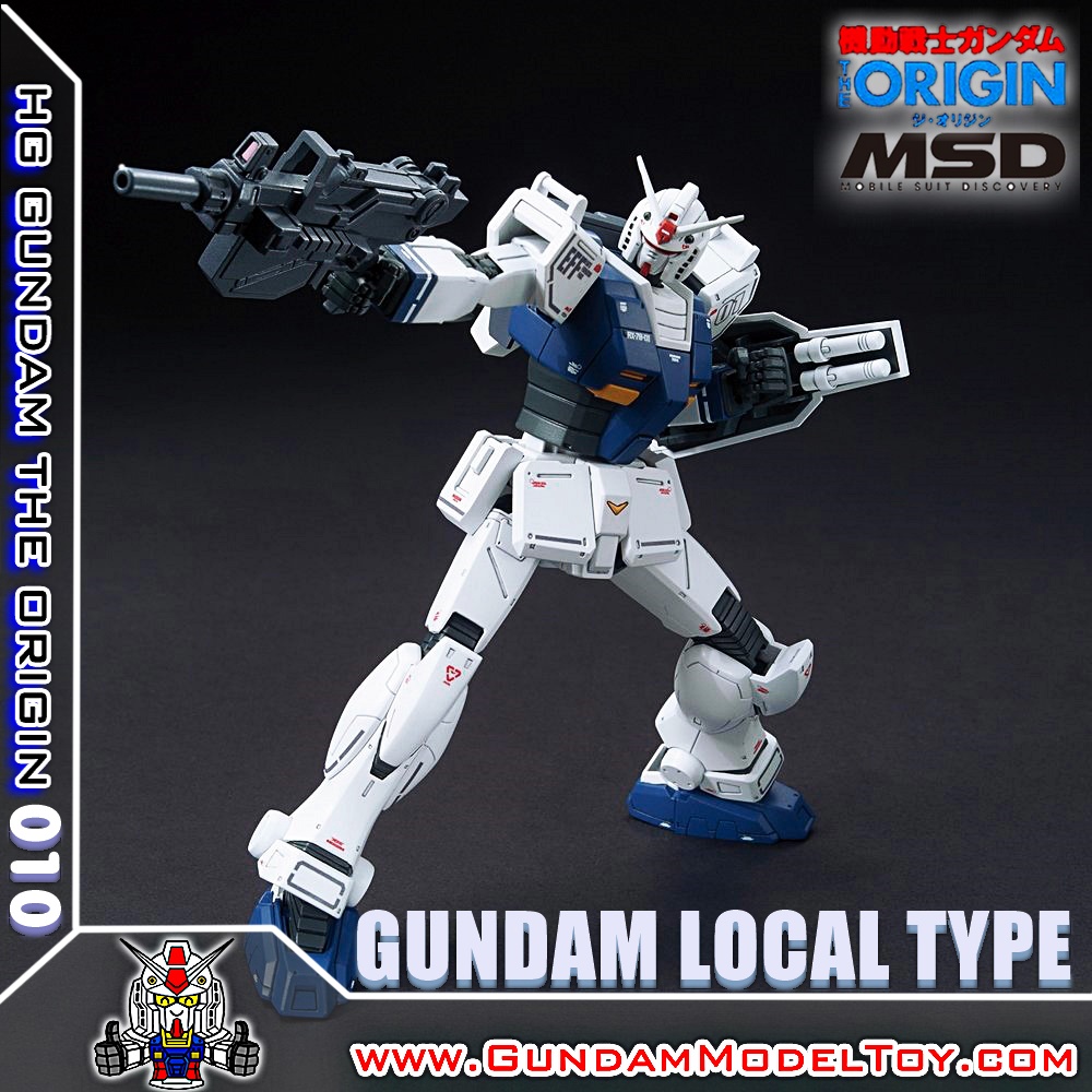 HGORIGIN 1/144 GUNDAM LOCAL TYPE กันดั้ม โลคอล ไทฟ