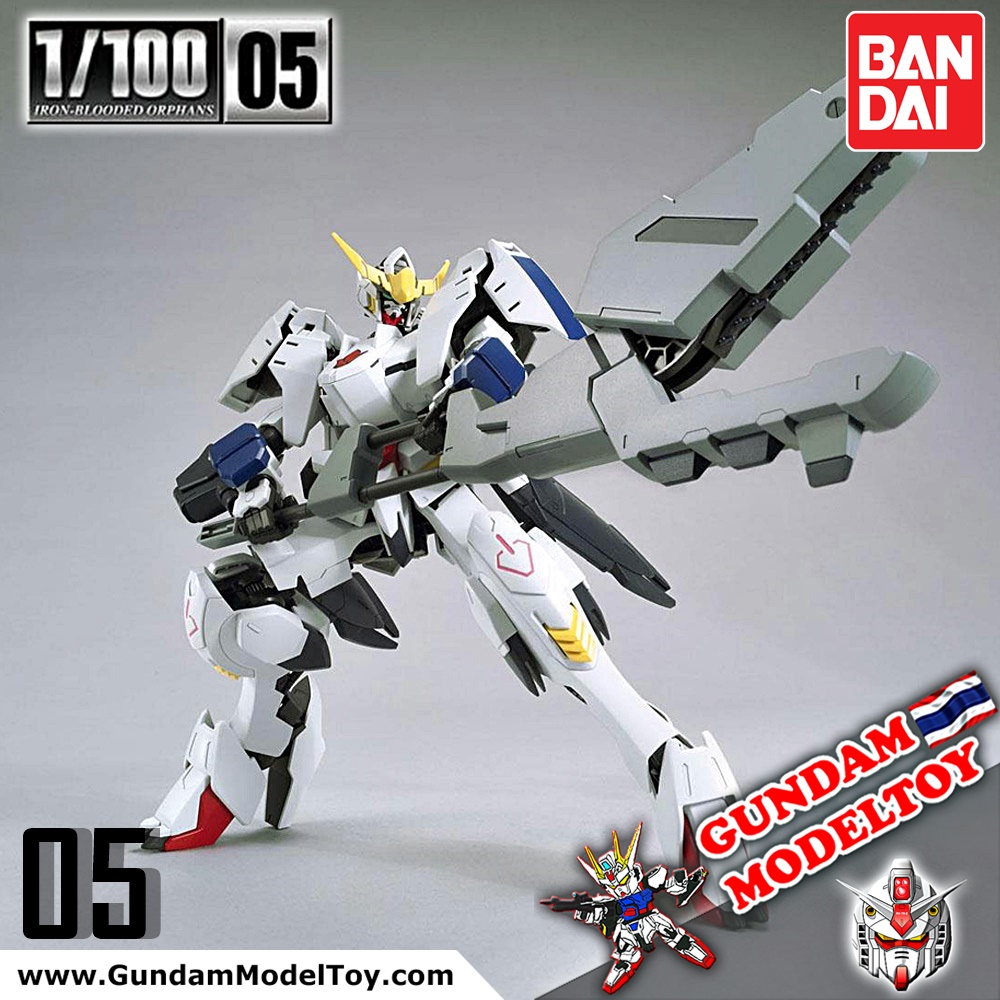 1/100 SCALE MODEL 05 GUNDAM BARBATOS 6TH FORM กันดั้ม บาร์บาทอส ฟอร์ม 6