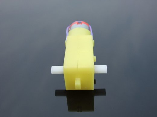 มอเตอร์เกียร์ 2 แกน อัตราทด 1:48 พร้อมชุดล็อค