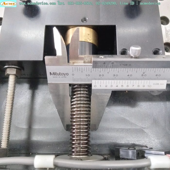 แกนสําเร็จรูป Reed Screw ??? รุ่น ???, ขนาด 235 mm x 410 mm, เพลาโต 16 mm, Stroke 100 mm, Pit 2 mm & Motor M2-3424-D