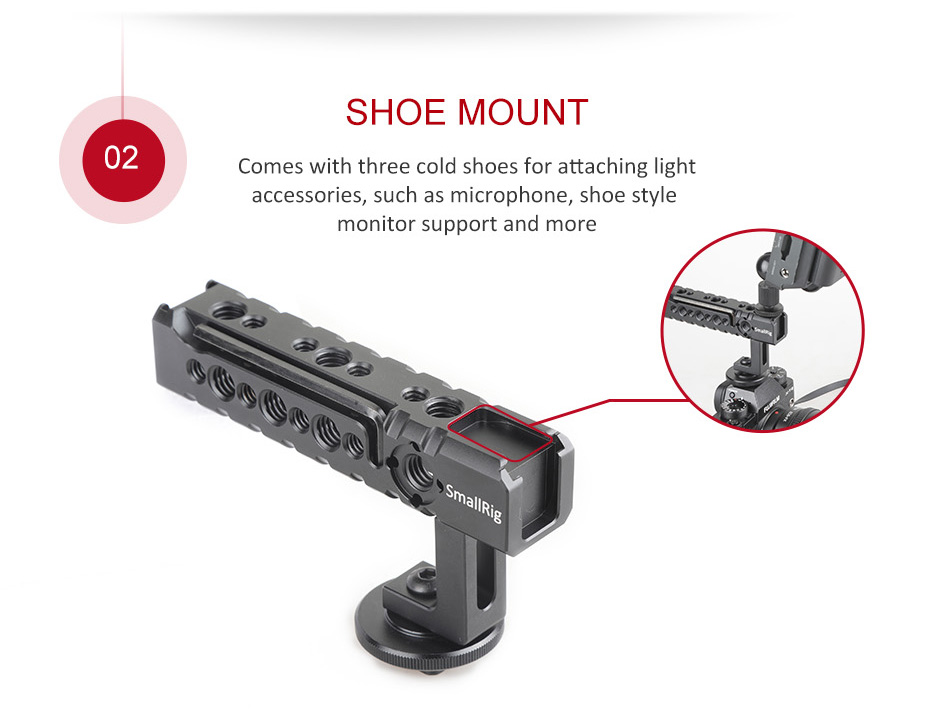 SMALLRIG® Camera/Camcorder Action Stabilizing Shoe Handle 1983 (ByOrder รอสินค้า2-3วัน)