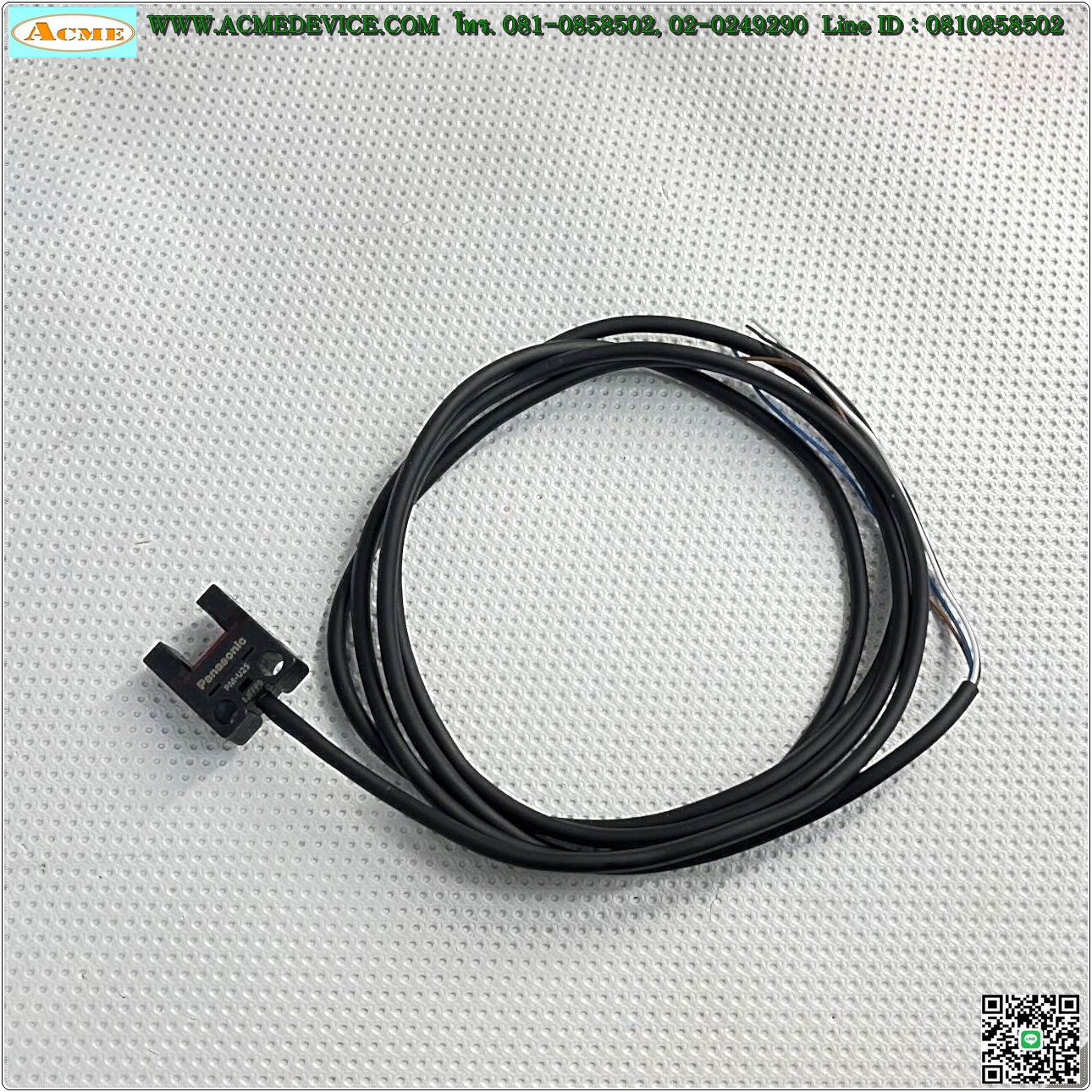 Photoelectric Panasonic/SUNX รุ่น PM-U25, ระยะ 6mm, Light-ON, Dark-ON,NPN