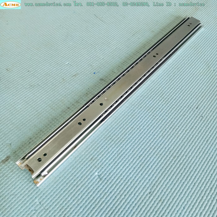 รางสไลด์, รางลิ้นชักลูกปืนขนาด 45 mm. x 450 mm., ระยะชัก 450 mm.