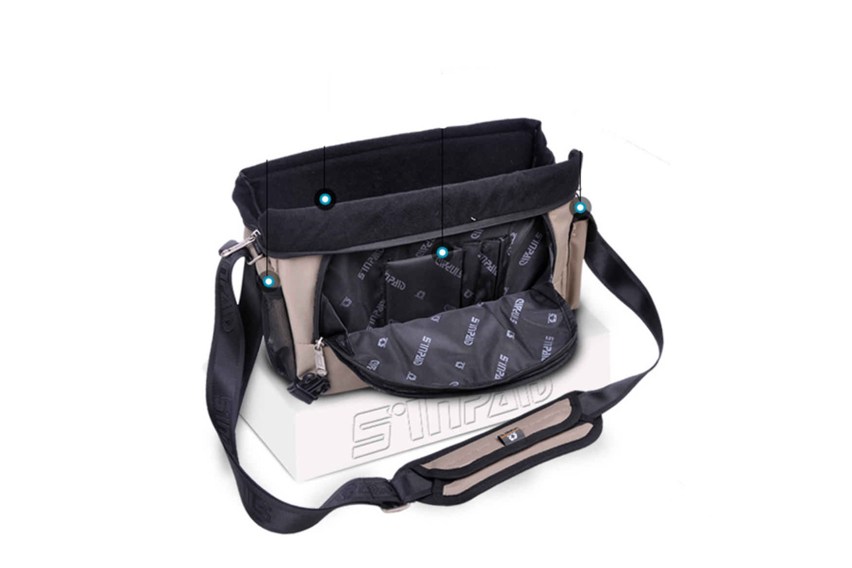 กระเป๋าสำหรับใส่กล้องและเลนส์ ยี่ห้อSINPAID รุ่น XWY-05