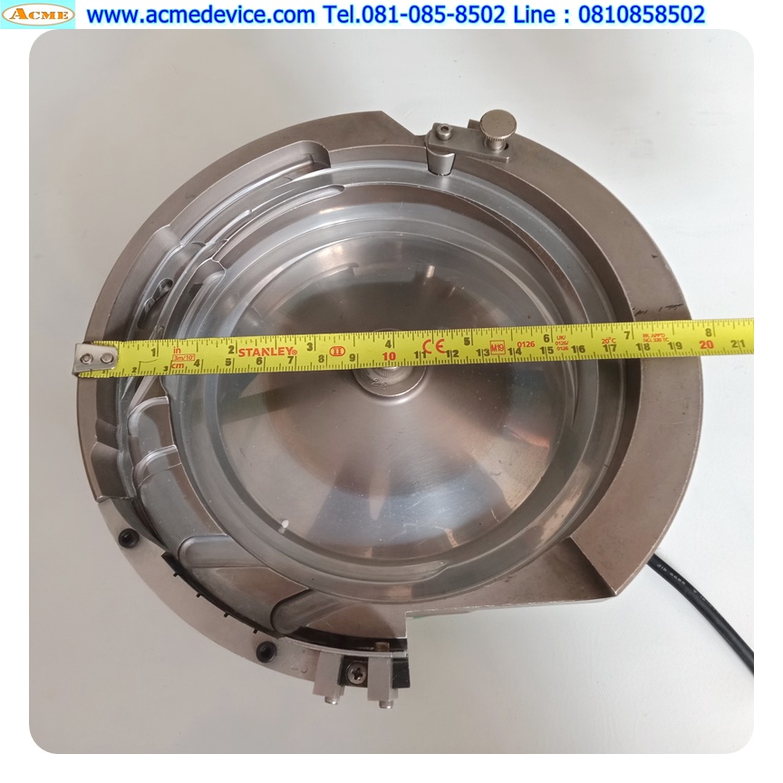 Bowl Feeder Giken Kaihatsu ขนาด 200 mm. x 175 mm. & Controller IF-01B, 220V