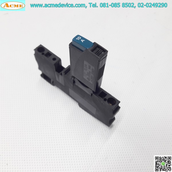 Breaker 1P Phoenix Contact รุ่น TCP-10.0A + Socket ST 4-FSI/C