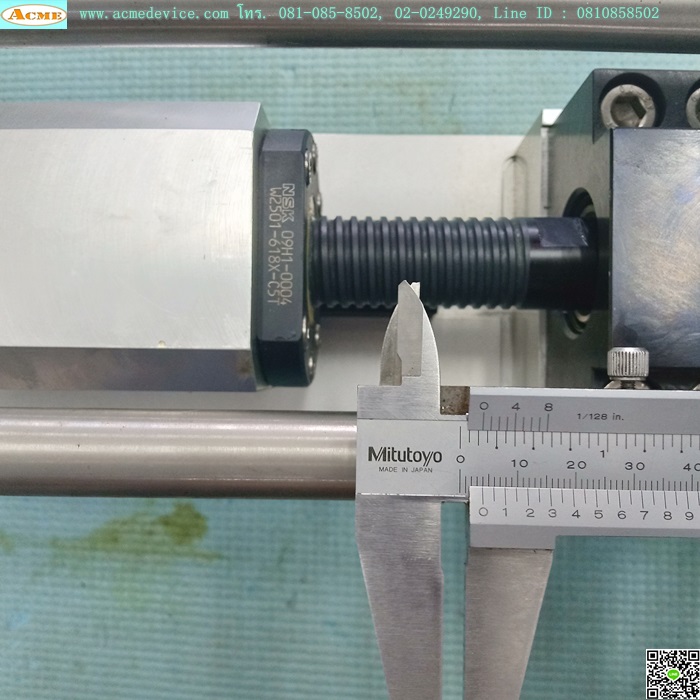 Pump Stroke บรรจุของเหลว + Ball Screw NSK 09H1-0004W2501-618X-C5T