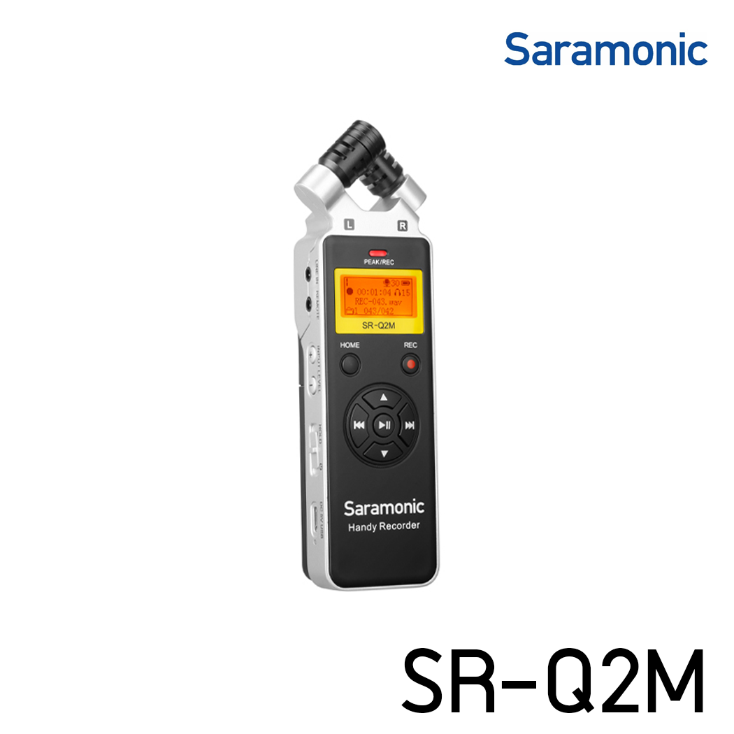 Saramonic SR-Q2M handheld audio recorder รับประกันศูนย์ไทย 1 ปี