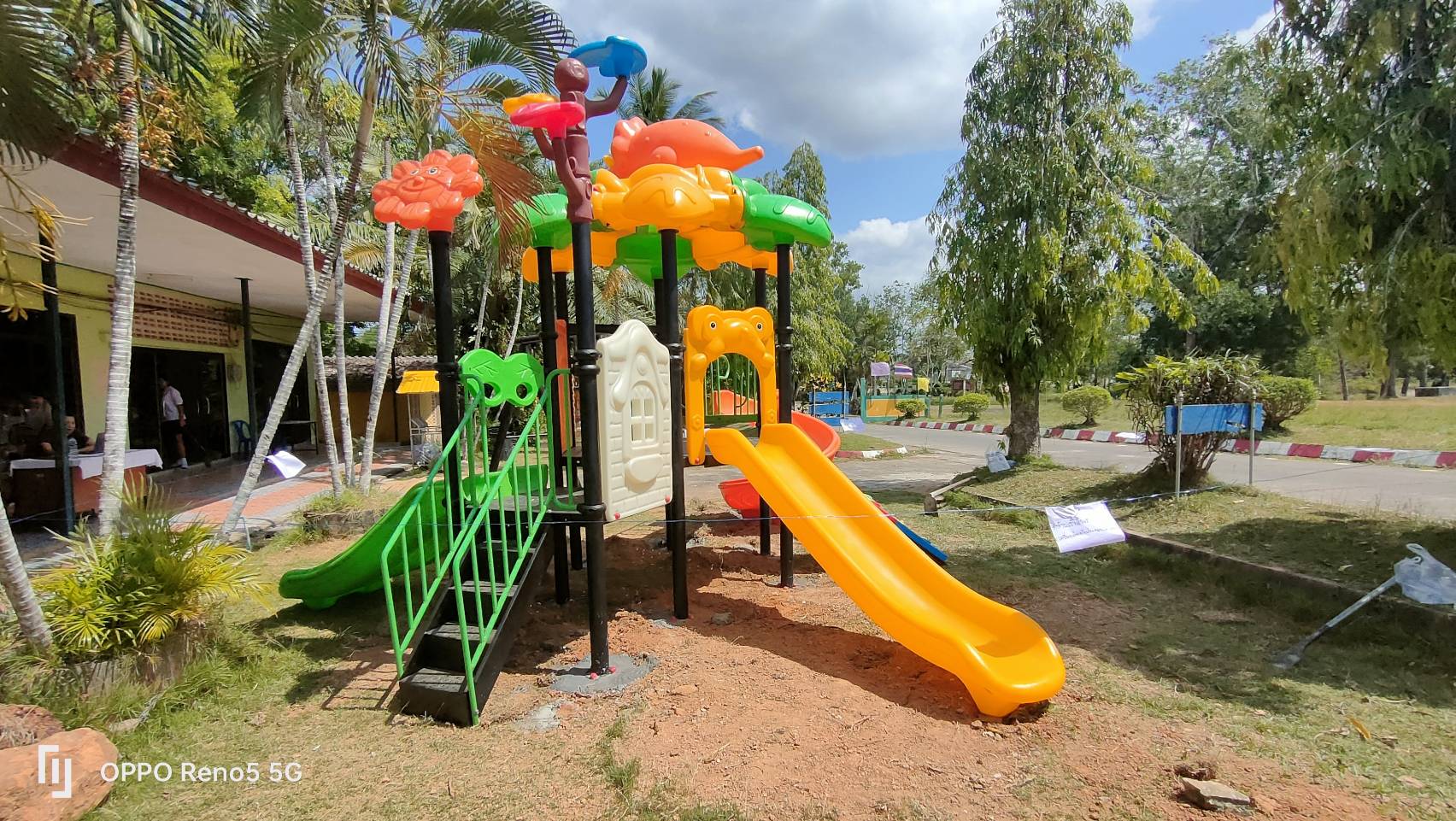 เครื่องเล่นสนาม ชุด ไดโนน้อยแสนสนุก เครื่องเสริมทักษะ