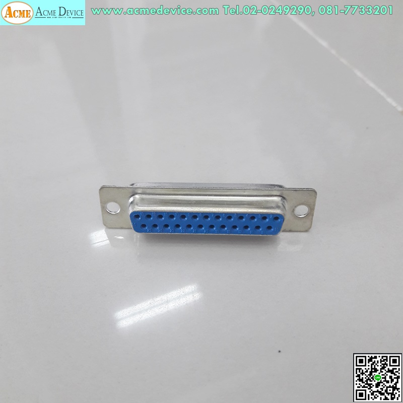 Connector Plug รุ่น DB25, 25 Pin, Type Female
