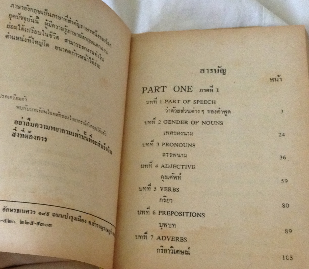 หลักไวยากรณ์ภาษาอังกฤษ โดย MASTER JOHN ราคา 80