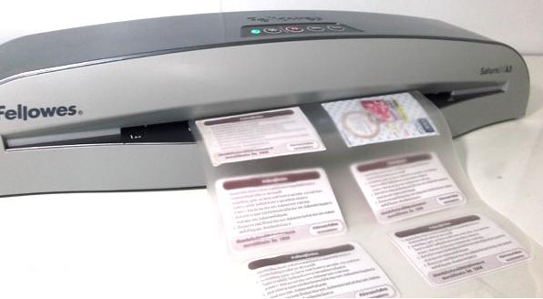 เครื่องเคลือบบัตร Fellowes รุ่น Saturn 3i A4