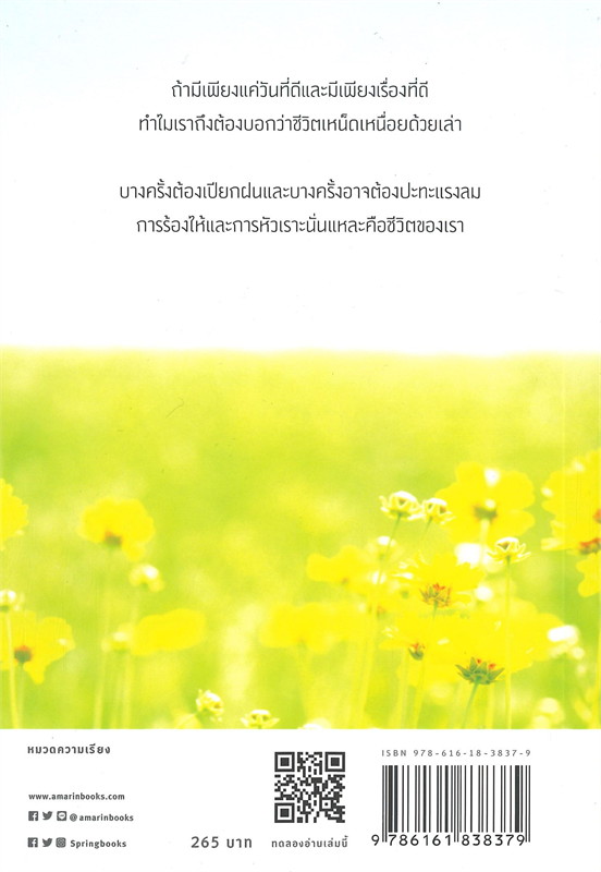 หนังสือเรื่อง กว่าจะมาถึงวันนี้ต้องขอบคุณหัวใจของเธอนะ : อีแช (Lee Chae) : สำนักพิมพ์ Springbooks