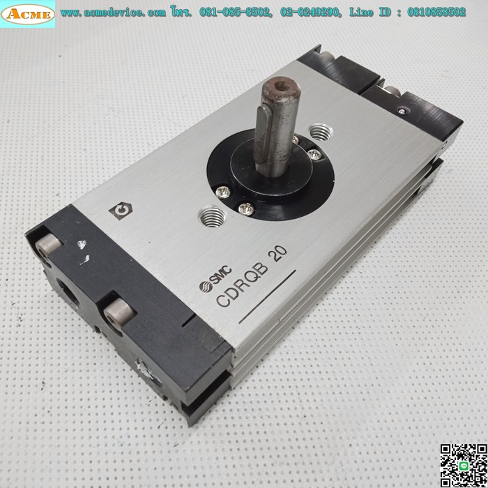 Rotary Actuator SMC รุ่น CDRQB20, Bore 20 mm., 180 องศา